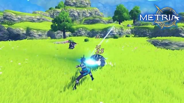 Asobimo's New Genshin Style Game - Metria Gameplay Preview смотреть онлайн