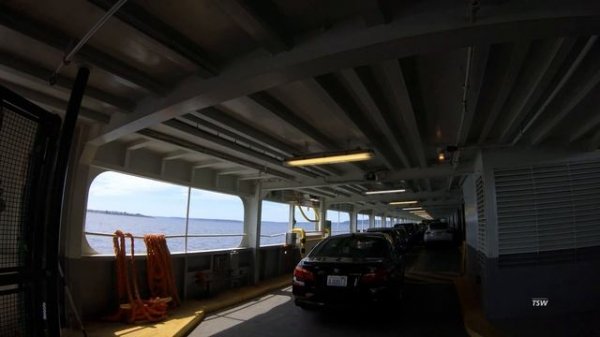 Bainbridge Ferry [Seattle to Bainbridge Island] Drive Washington 4K USA