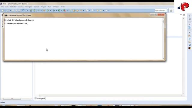 How to run testng.xml from command line смотреть онлайн