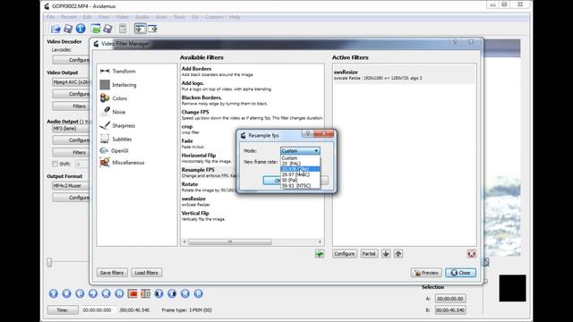 How to compress and resize video files with Avidemux tutorial смотреть онлайн