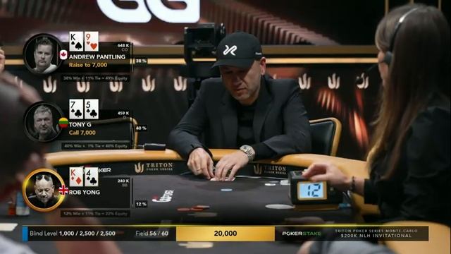 Triton Poker Series Monte-Carlo 2023 - Event #1 $200K NLH Triton Invitational - Day 1 смотреть онлайн