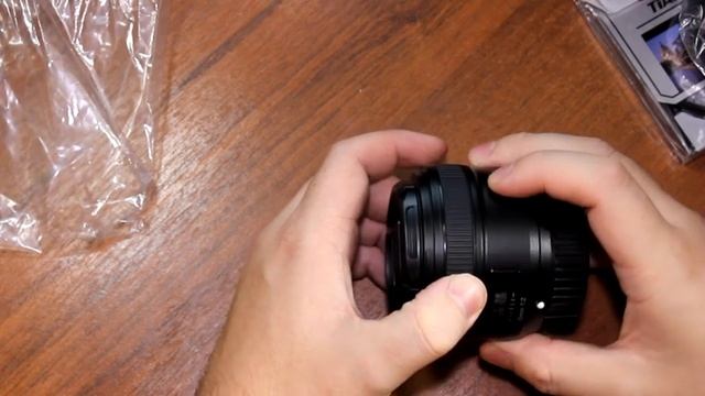 Yongnuo 35mm f/2 Unpacking | Распаковка посылки с AliExpress смотреть онлайн
