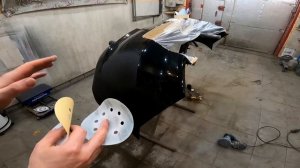 Как покрасить с БАЛЛОНЧИКА БАМПЕР в ПЕРЕХОД по БАЗЕ и ЛАКУ