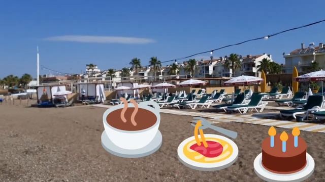 Обзор ПЕСЧАНОГО пляжа Omi Beach в Анталье