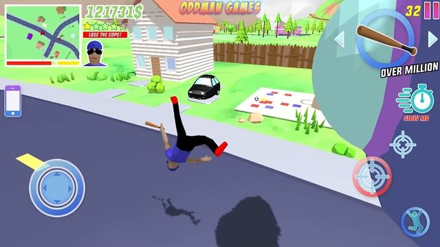 Dude Theft Wars Open World Sandbox Simulator Police Escape! #38 Android gameplay смотреть онлайн