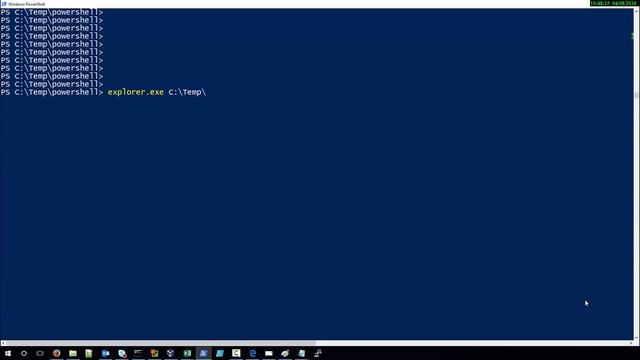 How to start windows explorer from Powershell смотреть онлайн
