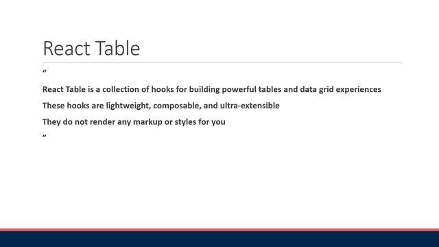 React Table Tutorial - 1 - Introduction смотреть онлайн
