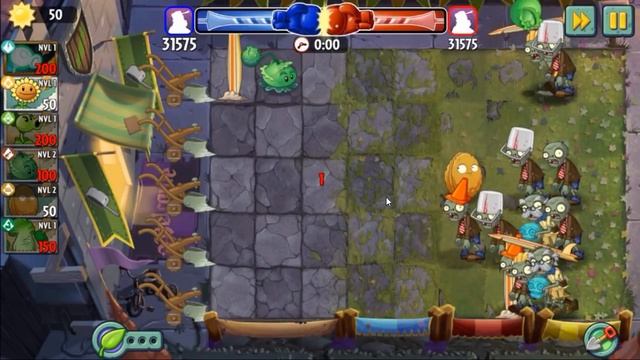 LANZAGUISANTES ELECTRICO VS ZOMBIE MUSCULITOS TIRA CEREBROS ? MILO PLANTAS VS ZOMBIES 2 смотреть онлайн