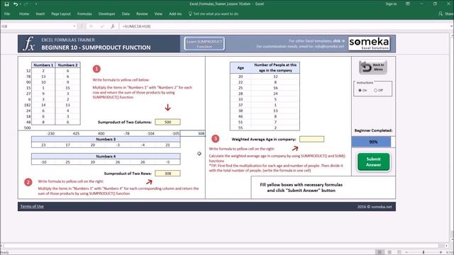 Excel Functions And Formulas Tutorial With Examples | 2023 | 10+ Most Used Functions In Excel
