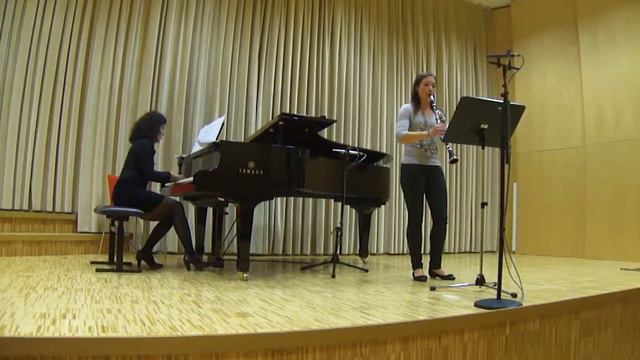 Vlastimir Peričić: SARABANDA E FUGHETTA for Clarinet and Piano (Homage to Bach) смотреть онлайн