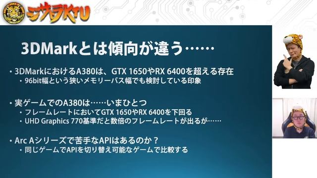 ASRockのIntel Arc A380 Challenger ITX 6GB OC、インテル製GPU搭載グラボの現状性能を徹底レビュー：ジサトラKTU 258 смотреть онлайн