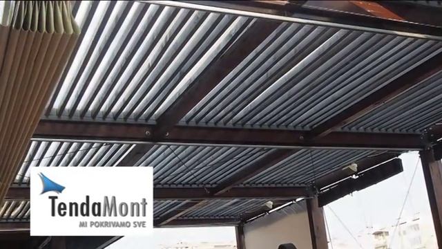 Restoran ''ETNA'' Novi Beograd / Pokretni krov - Pergola смотреть онлайн