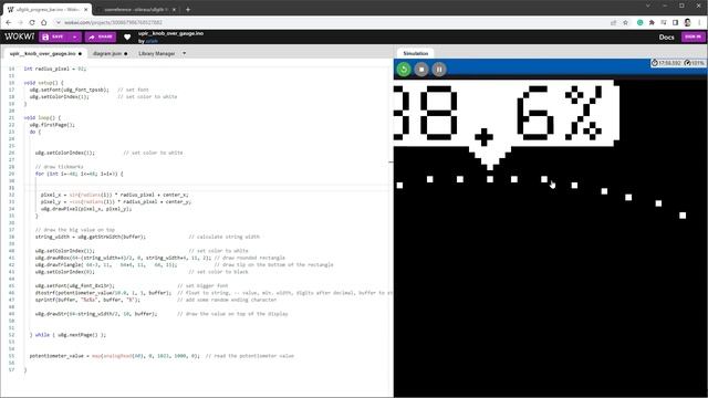 Knob+OLED Arduino - FULL TUTORIAL (Potentiometer and OLED Display, 128x64px, SSD1306, FREE CODE смотреть онлайн