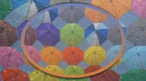 *** ФУТАЖ для ВИДЕО *** Зонтики ***