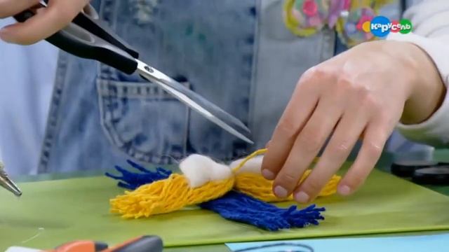 ? Мастерская УМЕЛЫЕ РУЧКИ | Птички из ниток ? смотреть онлайн