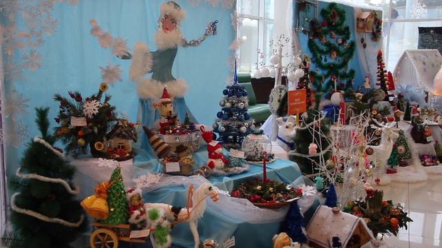 "Зимняя фантазия" -конкурс новогодних поделок в Новом Осколе смотреть онлайн