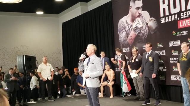 pesaje de isaac "pitbull" Cruz en contra del Zurdito Ramirez смотреть онлайн