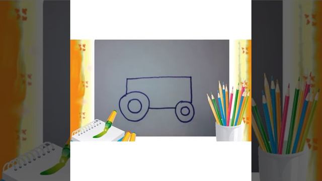 Сабак: Сүрөт. Тема: "Трактор". смотреть онлайн