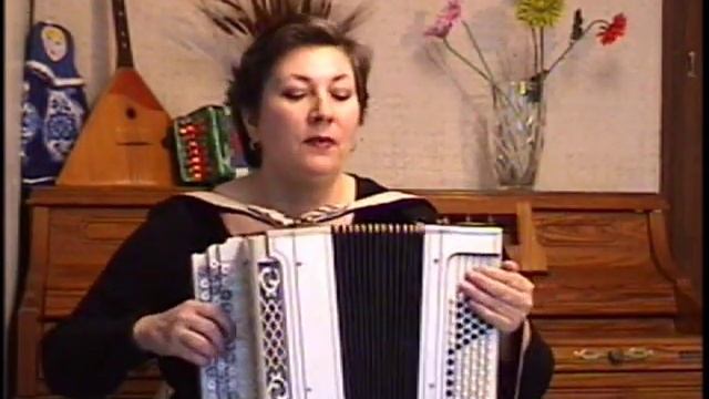 Учимся играть на баяне Урок №6 смотреть онлайн