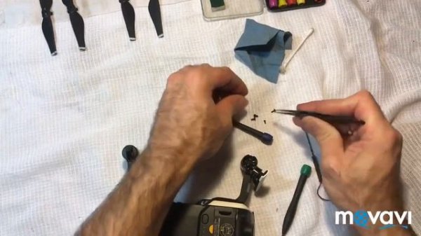 Смазка моторов DJI Mavic air