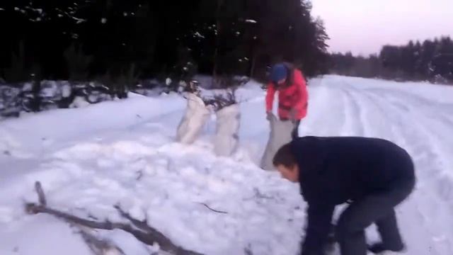 Бесплатные дрова/Валежник/Чем растопить печь, если дрова сырые/Семья в деревне/Городская деревня смотреть онлайн