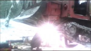 Ремонт трактора ТТ-4 в лесу «на коленке»