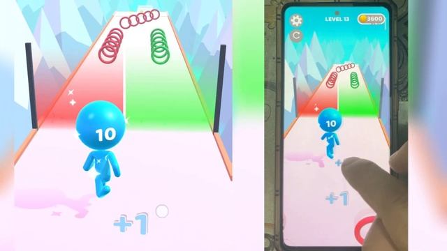 BIG HEAD RUSH - Level Up Runner Man Game (Max Level) смотреть онлайн