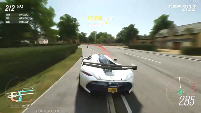 Hardest race I've ever played with Koenigsegg Jesko | Forza horizon 4 смотреть онлайн