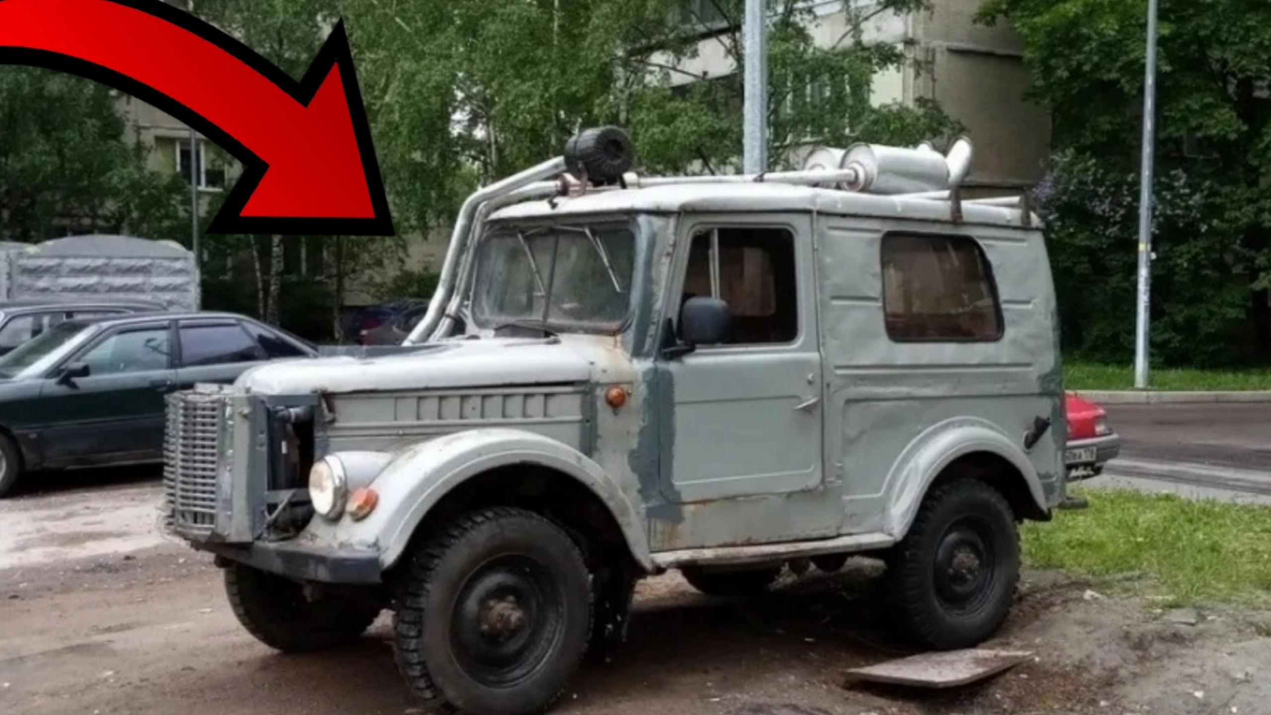 Необычные модификации и тюнинг автомобилей ГАЗ-69. смотреть онлайн