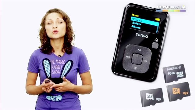 Обзор плееров SanDisk Sansa Clip+ смотреть онлайн