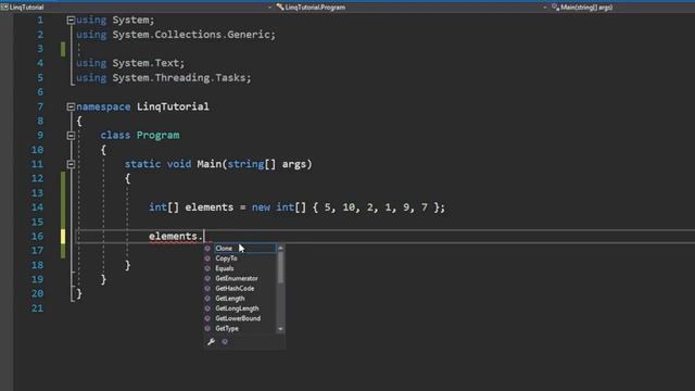 Linq #2 Sintaxis de Método con Datos Simples смотреть онлайн