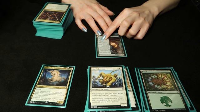 ASMR Magic: The Gathering Selesnya +1/+1 Counter Commander Deck ⭐ Card Sounds ⭐ Soft Spoken смотреть онлайн
