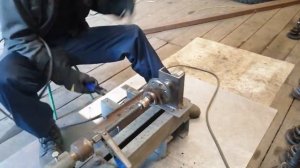 Укорачивание и сварка полуоси ВАЗ