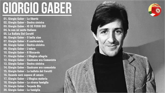 Giorgio gaber - Mix Giorgio Gaber - Le più belle canzoni di Giorgio Gaber смотреть онлайн