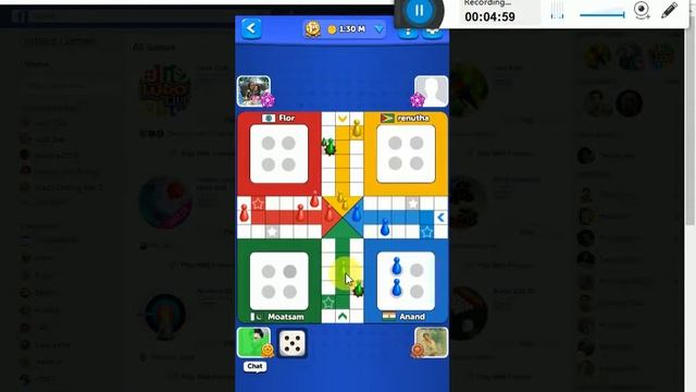 Live Ludo Club With 4 User Player And Challenger games Ludo Club Live смотреть онлайн