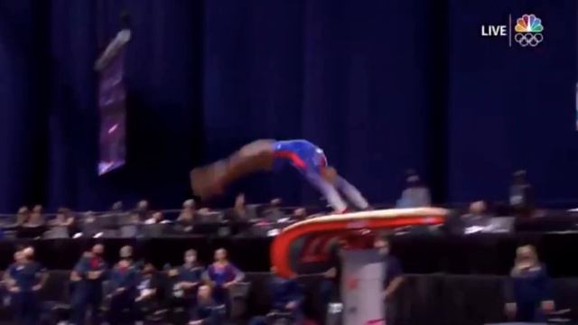 Simone Biles Amanar 2021 USA Gymnastics Trials Day 1 смотреть онлайн