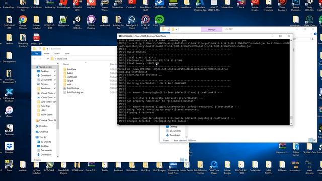 How to create a Spigot 1.14.2 server смотреть онлайн