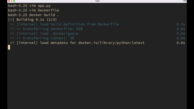 hello world (Python & Docker) смотреть онлайн