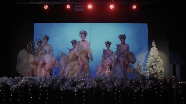 “Golden Ice” - танцевальное шоу на открытие новогоднего корпоративного вечера Бишкек, Кыргызстан смотреть онлайн