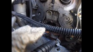 Как установить ГРМ и поменять водяную помпу chrysler voyager 2,5 - 2,8 crd часть 2