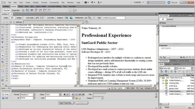 Using Dreamweaver to Convert Word Documents to HTML смотреть онлайн