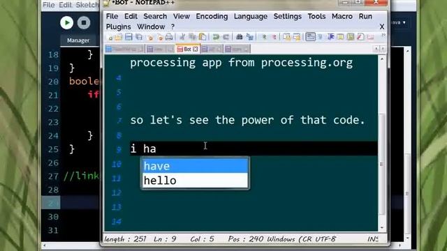 Write an Application/Executable file(with exe extension) with processing 3. смотреть онлайн