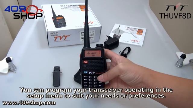 TYT THUVF8D 136-174/400-520MHz Dual Band Radio смотреть онлайн