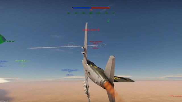 SAAB J32B Lansen & J29F Tunnan Kills Compilation - War Thunder смотреть онлайн