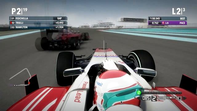 F1 2009 The Game (Mod) - Jarno Trulli @ Abu Dhabi смотреть онлайн