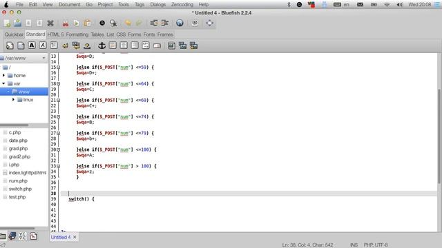 ตัดเกรดด้วย php Ep.2 เพิ่ม switch смотреть онлайн