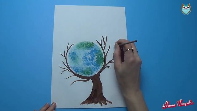 Малювання до Дня Землі || DIY - EARTH DAY смотреть онлайн