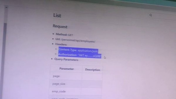 ZKTeco BioTime 8.5 API Test by Postman