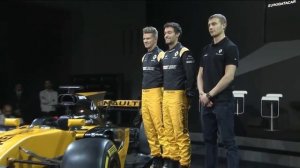 Formula 1 2017 Презентация нового болида Renault RS17