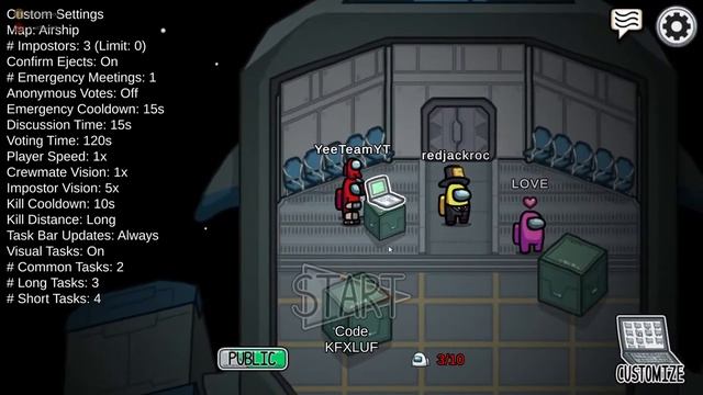 Playing Among Us (JOIN NOW!) *LIVE* смотреть онлайн